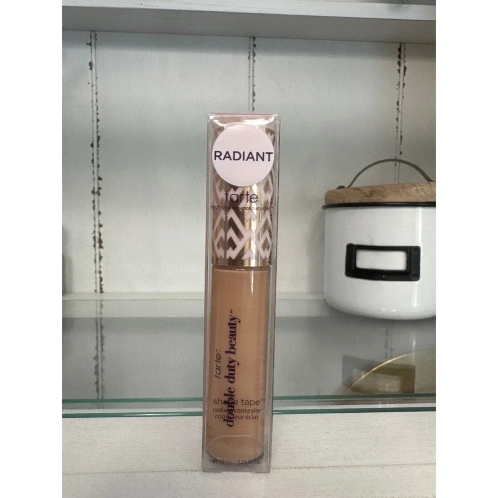Tarte Shape Tape Radiant Concealer 35H Medium Honey Double Duty Beauty 10ml NEW